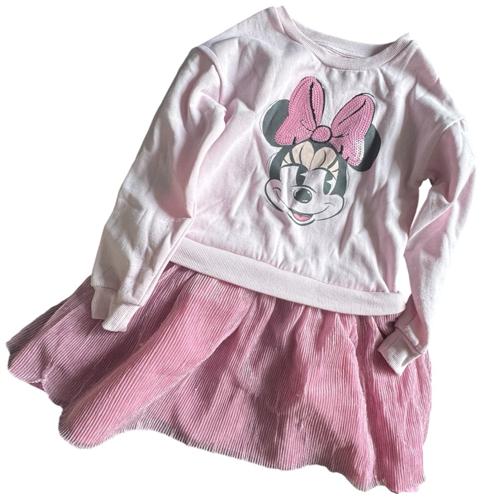 Kids Disney Minnie Mouse Light Pink Dress